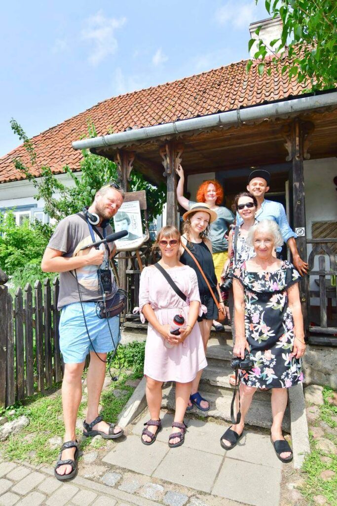 Дзень чацвёрты. Фота 21,22. Праца з інфарматаркай, г. Тыкоцін, вул. Чарнецкага, 10